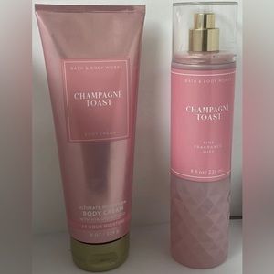 Bath & Body Works Champagne Toast Body Spray & Lotion
